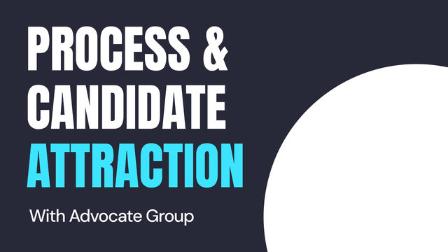 FMCG recruitment process: CTF session cover for Fix the Process, Win the Talent
